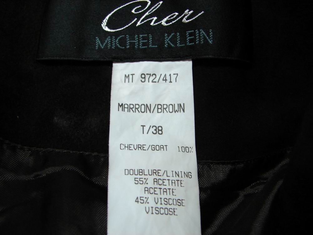 CHER MICHEL KLEIN