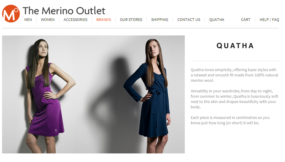 QUATHA库法——法国服装品牌，全球最大的奢侈品集团YOOX网站有售。